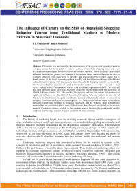 The Influence of Culture on the Shift of Household Shopping Behavior Pattern from Traditional Markets to Modern Markets in Makassar Indonesia